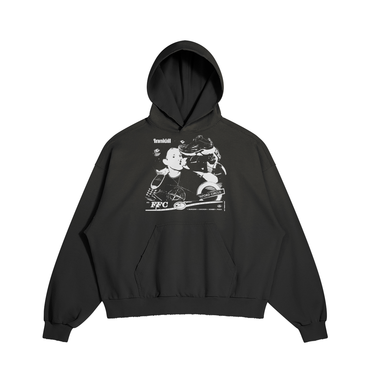 SKINNERED HOODIE