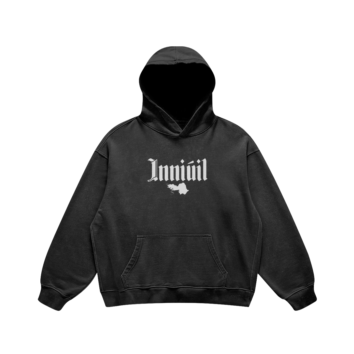 GAILLIMH BLACK HOODIE